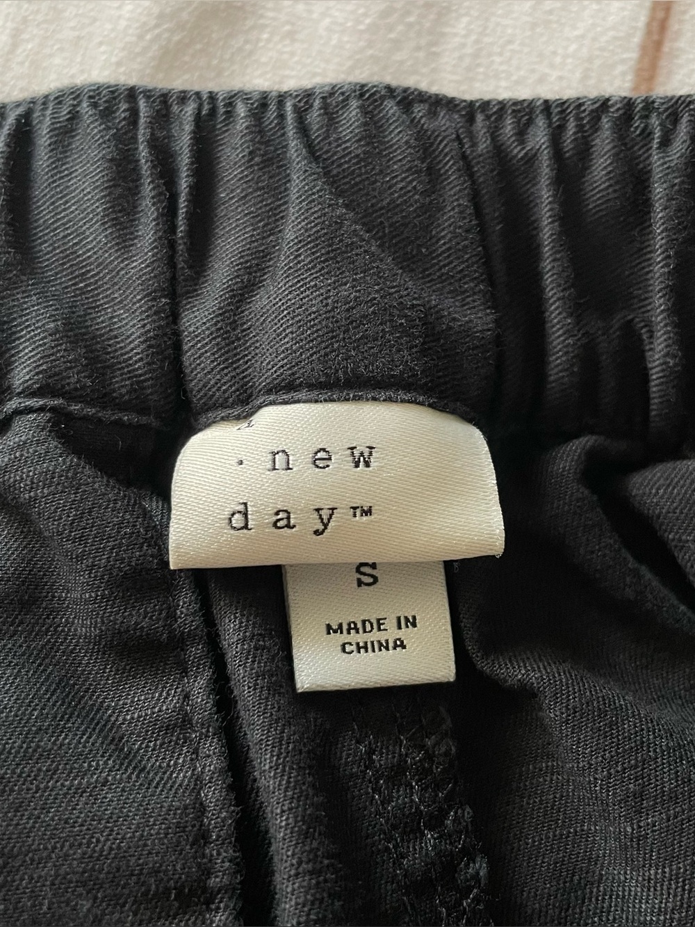 A New Day Surplus Utility Maxi Skirt Women’s S Black Split Cotton Elastic Waist - Picture 11 of 15